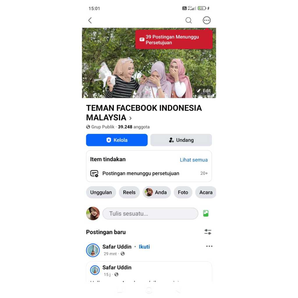 Jual Grup Facebook Indonesia Aktif Murah | Group FB Indo Organik Bergaransi I Member Aktif Real Huma