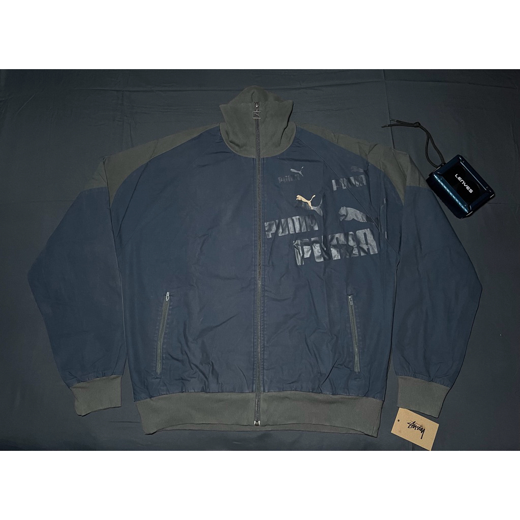 Jaket puma vintage 1948 full zipper langka