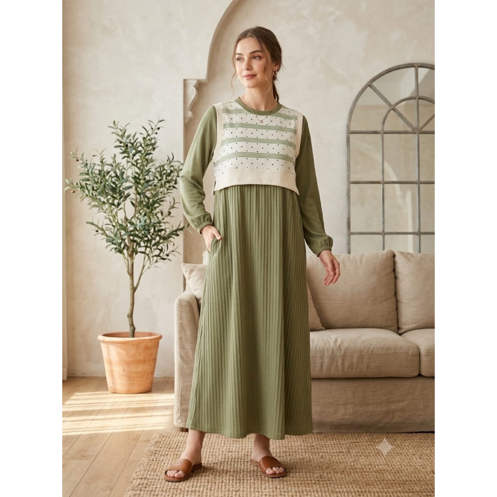 Midi Dress Clarke Premium Sultan