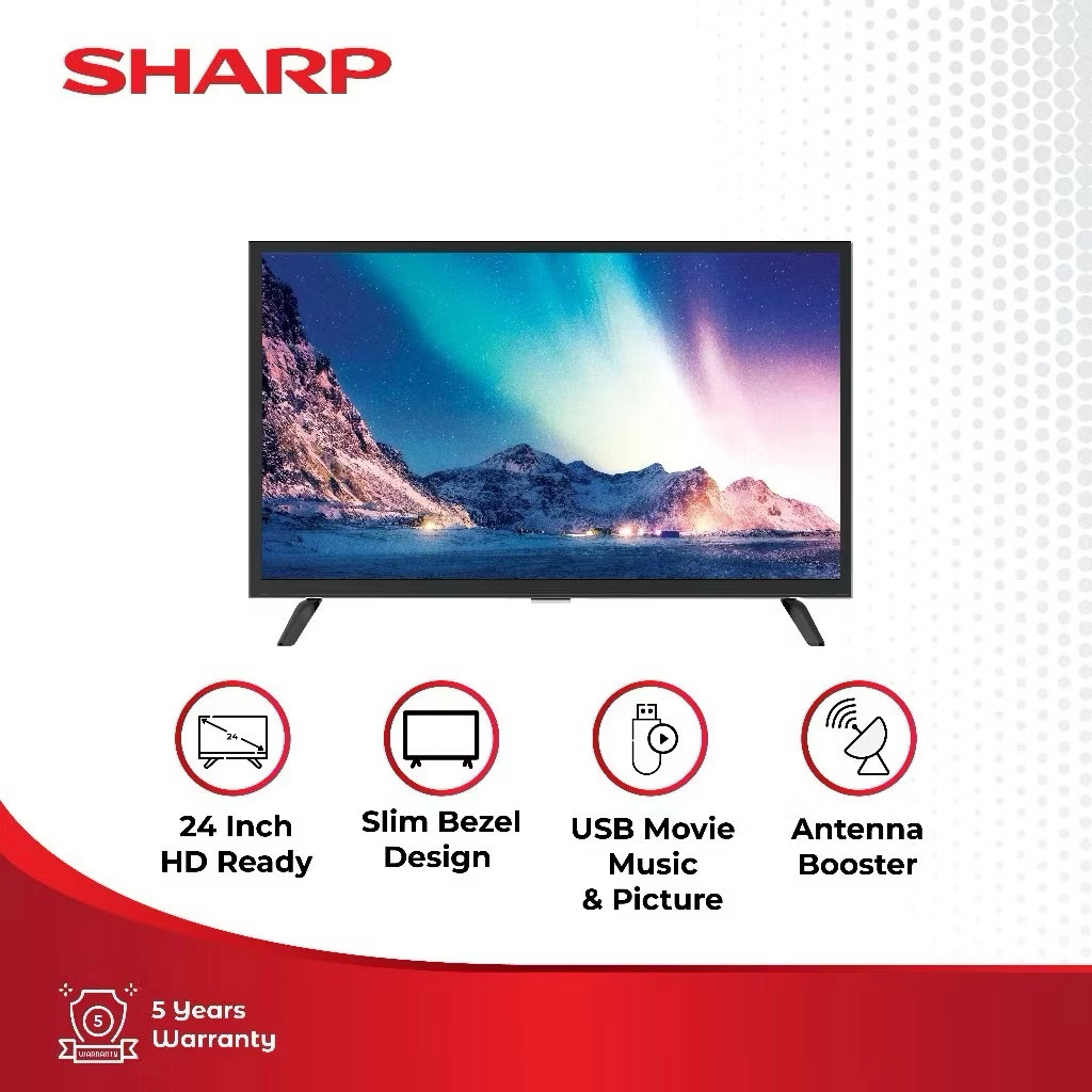 TV SHARP 24HD 24 INCH (60 CM)