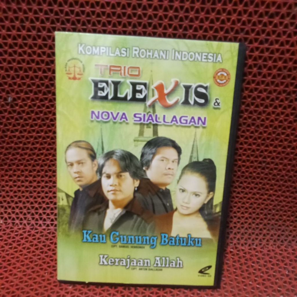 VCD KOMPILASI ROHANI TRIO ELEXIS 100% ORIGINAL BARU