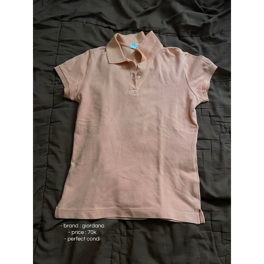 preloved giordano polo shirt