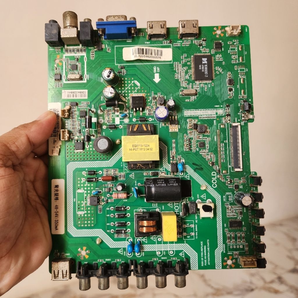 Mainboard TV ichiko mesin tv ichiko S3298 copotan