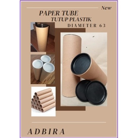 6,3 mm / tutup Plastik / Paper tube /Paper Core/ tabung kertas bulat