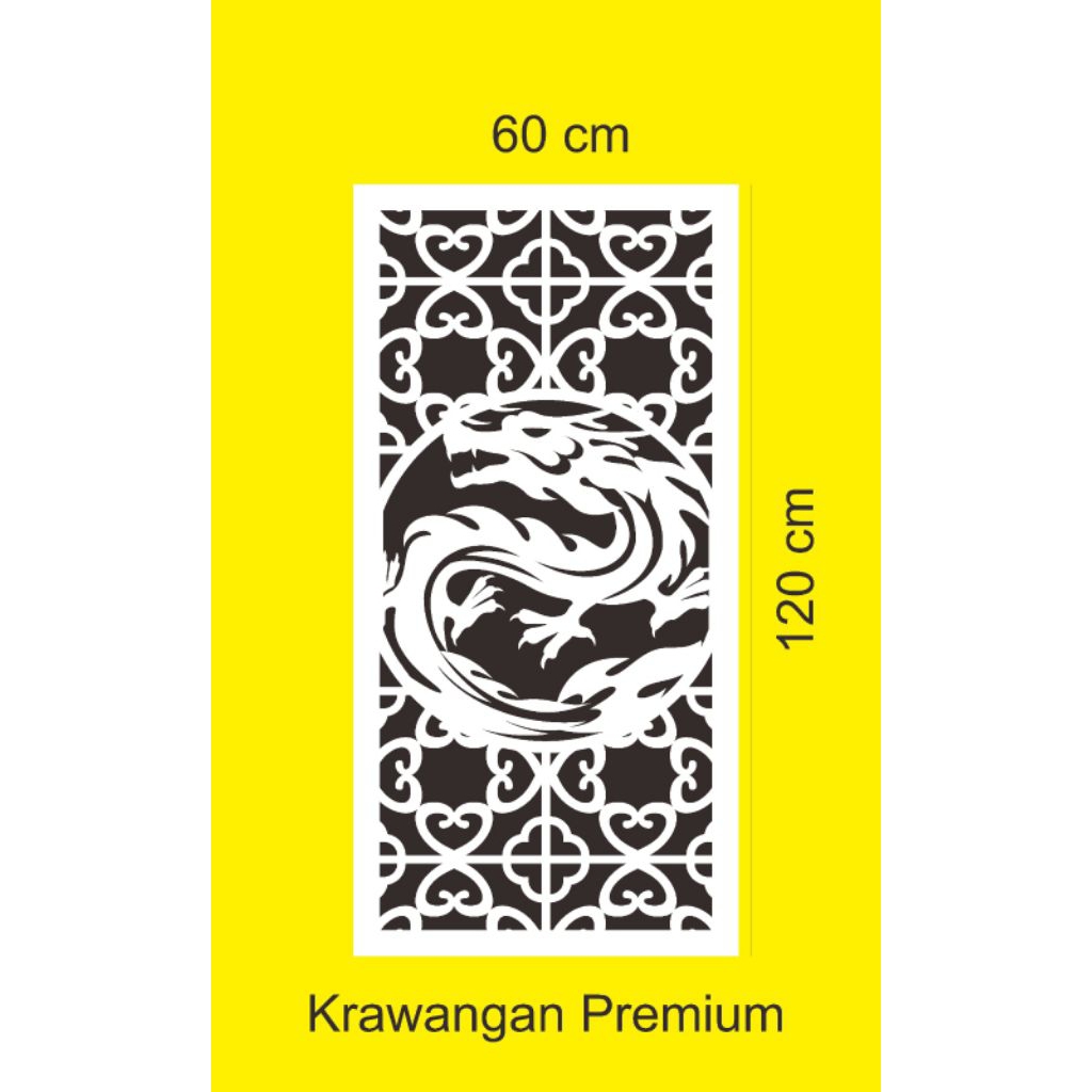 KRAWANGAN PVC BOARD / ORNAMEN PVC FOAM BOARD TEBAL 5 - 18 MM /PARTISI