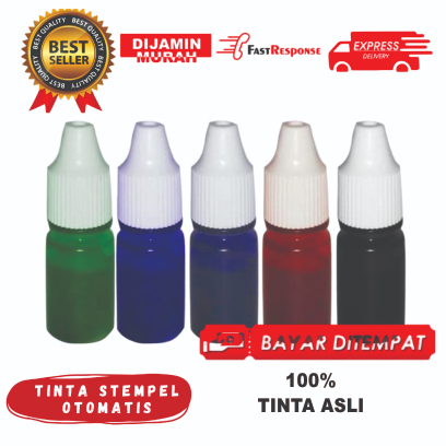 TINTA STEMPEL FLASH ORIGINAL / TINTA CAP / STEMPEL OTOMATIS
