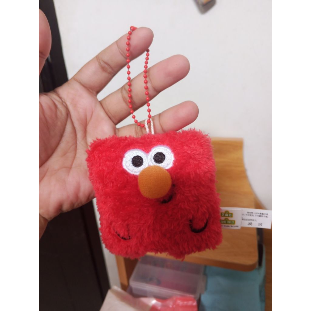 Preloved Bag Charm Elmo