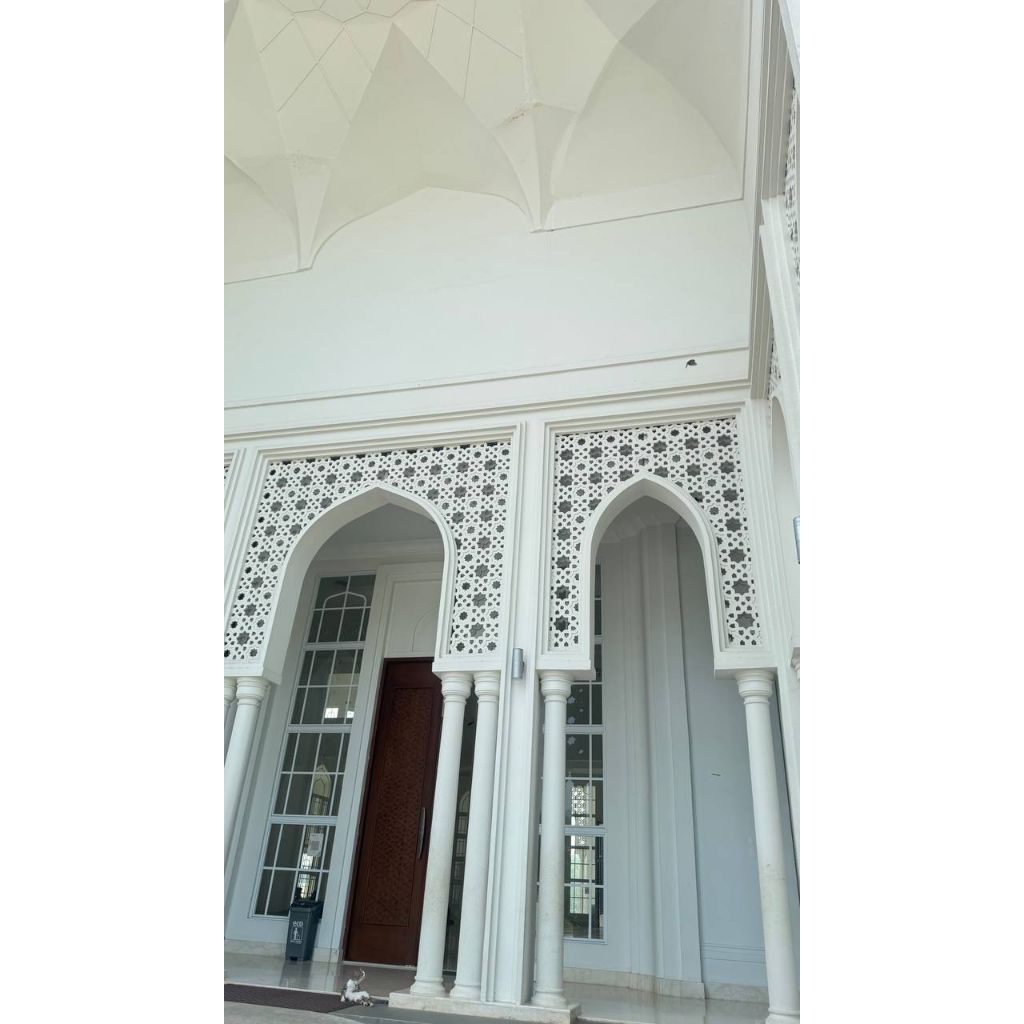 Krawangan GRC Mihrab Mushola Minimalis Motif Islami Per Meter
