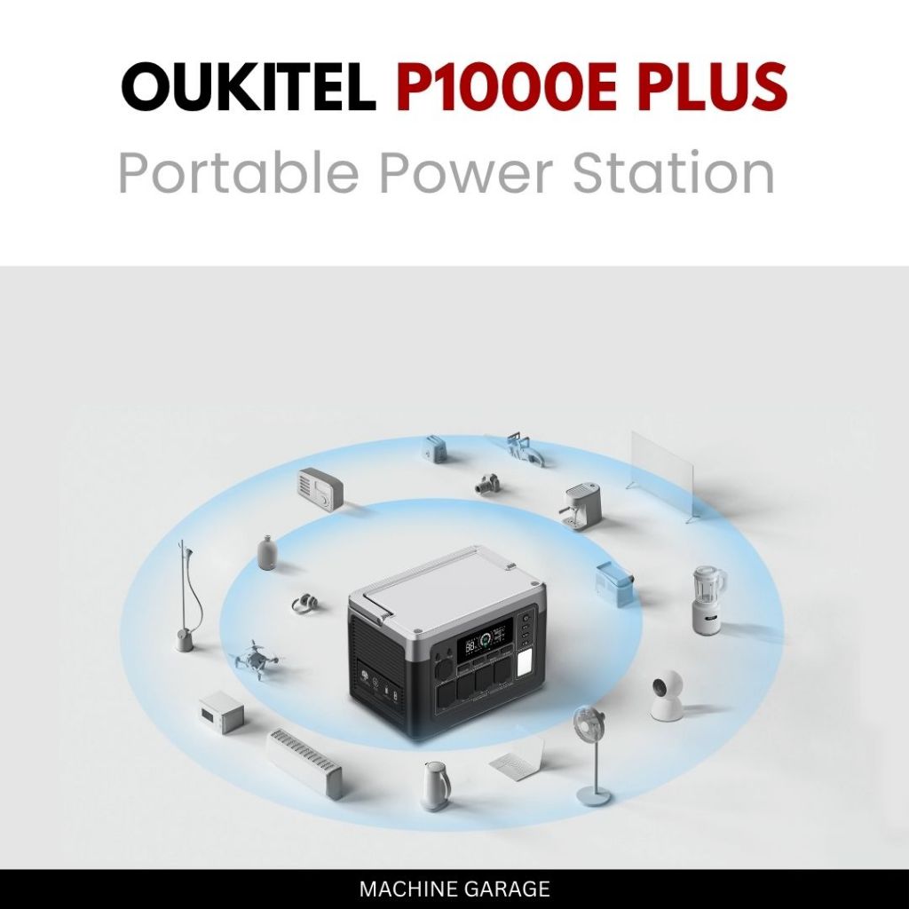 OUKITEL P1000E PLUS Portable Power Station