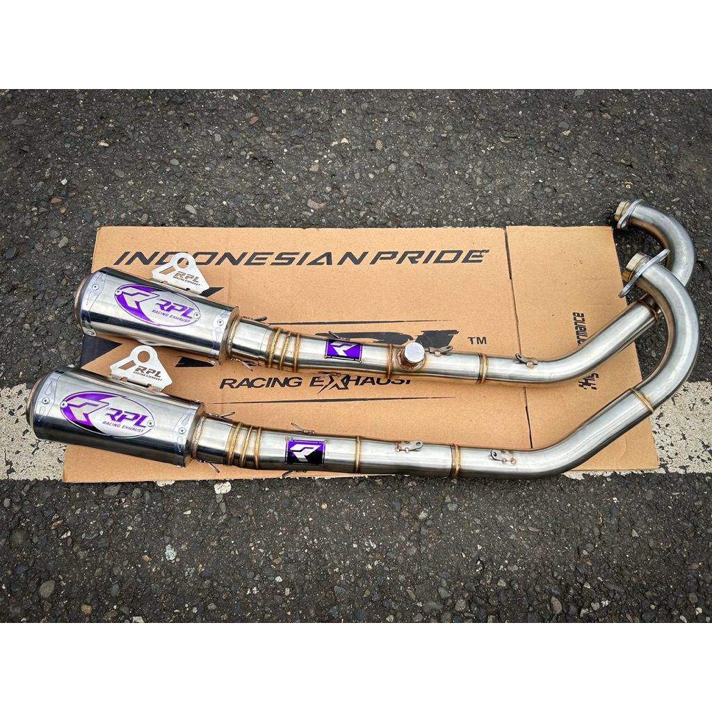 Knalpot pro steet  mx king vixion sonic RPL racing exhaust
