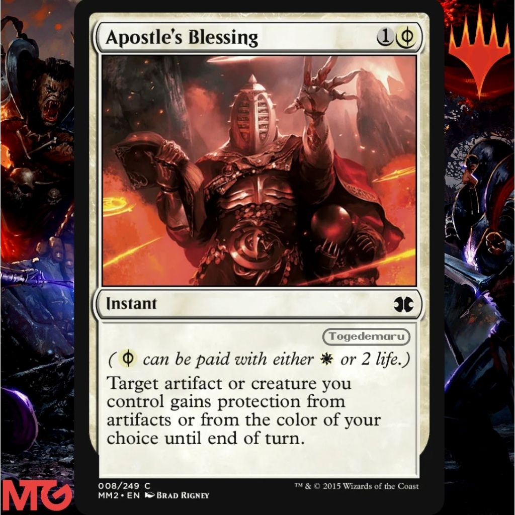 Kartu Magic The Gathering Apostle's Blessing 2/175