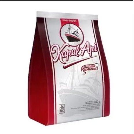 kopi kapal api silver 350 gr - kopi bubuk kapal api