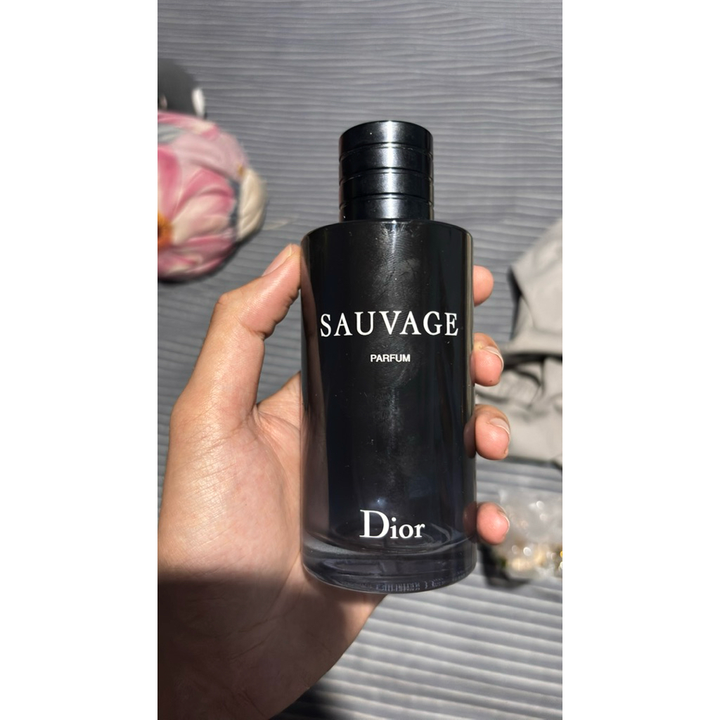 dior sauvage parfum botol kosong 200ml