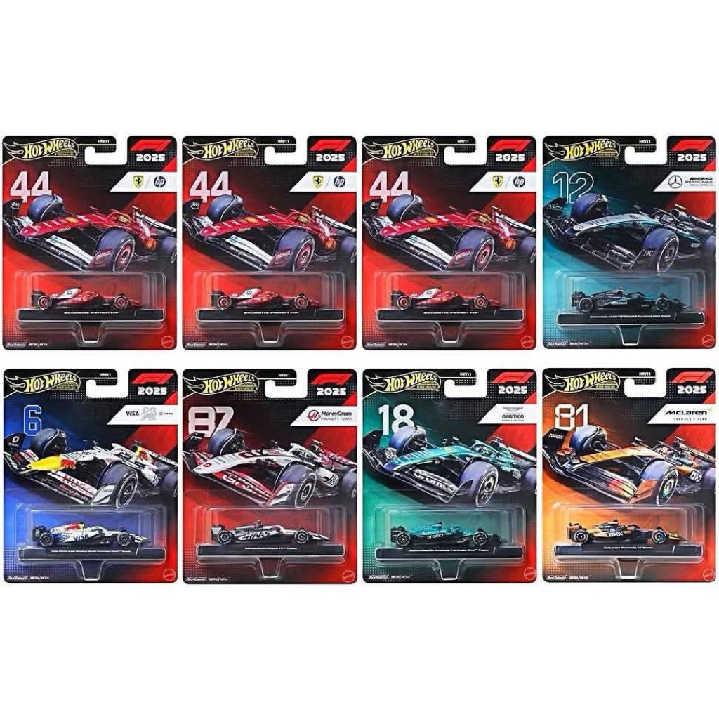 HOTWHEELS F1 PREMIUM HOT 2025 PETRONAS