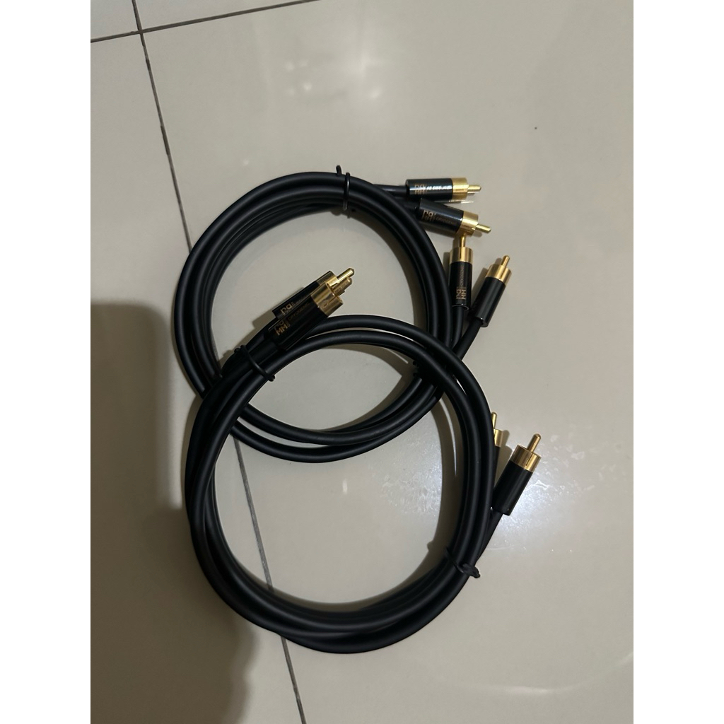 Kabel RCA Ramm Audio cyrogenic  pair 1 meter