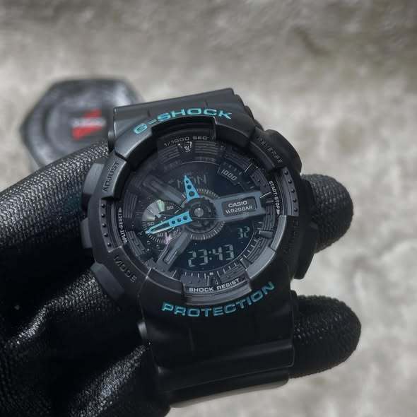 Jam Tangan analog dan digital G-SH0CK GA-110LN original