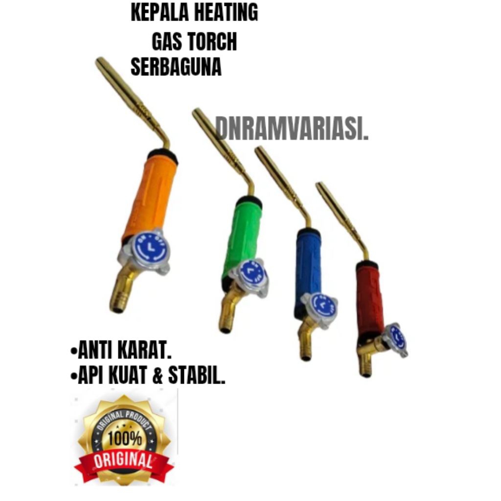 KEPALA HEATING TORCH GAS TORCH GAS LPG 3KG & 12KG BLENDER LAS LPG