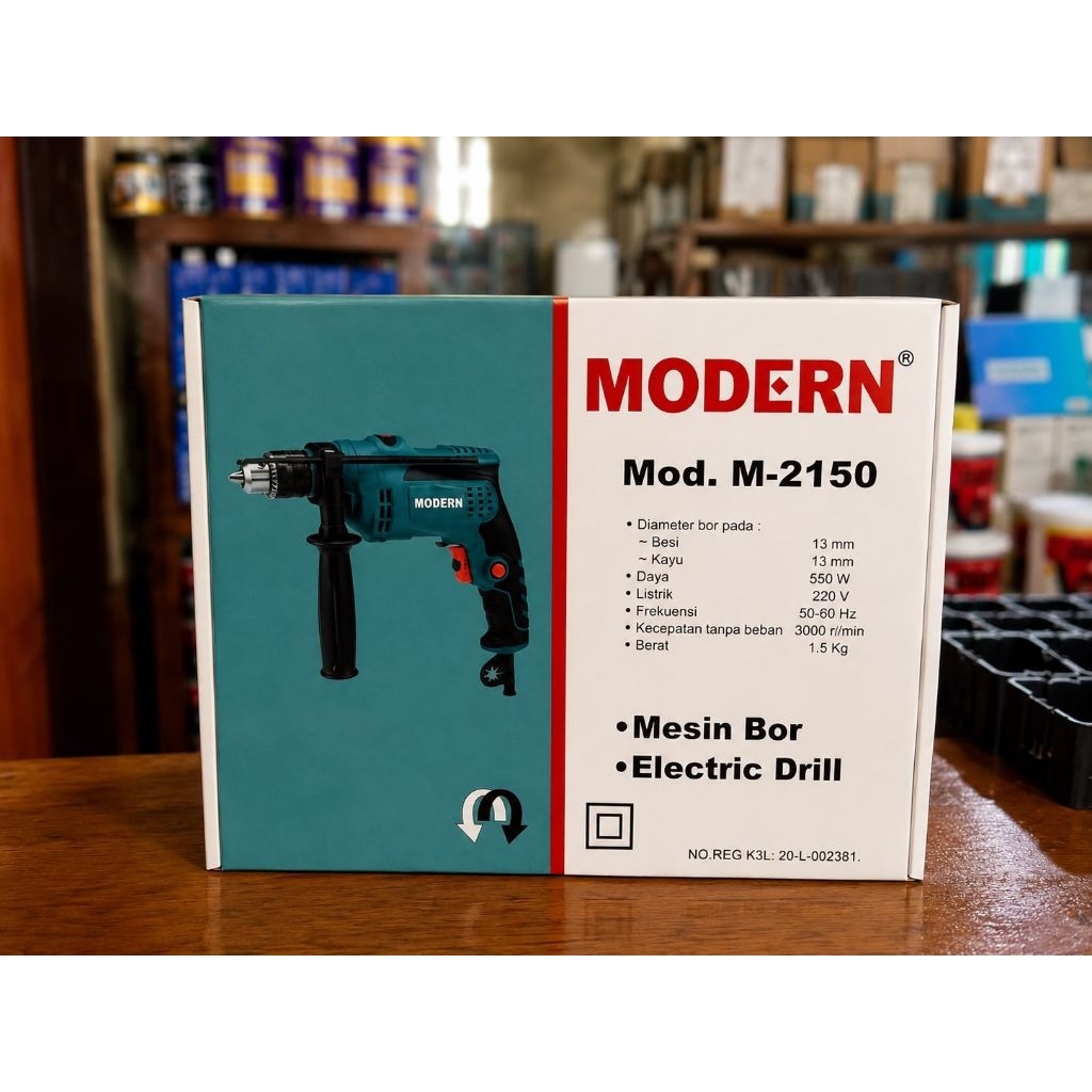 Mesin Bor Modern Mod M-2150 3000 RPM