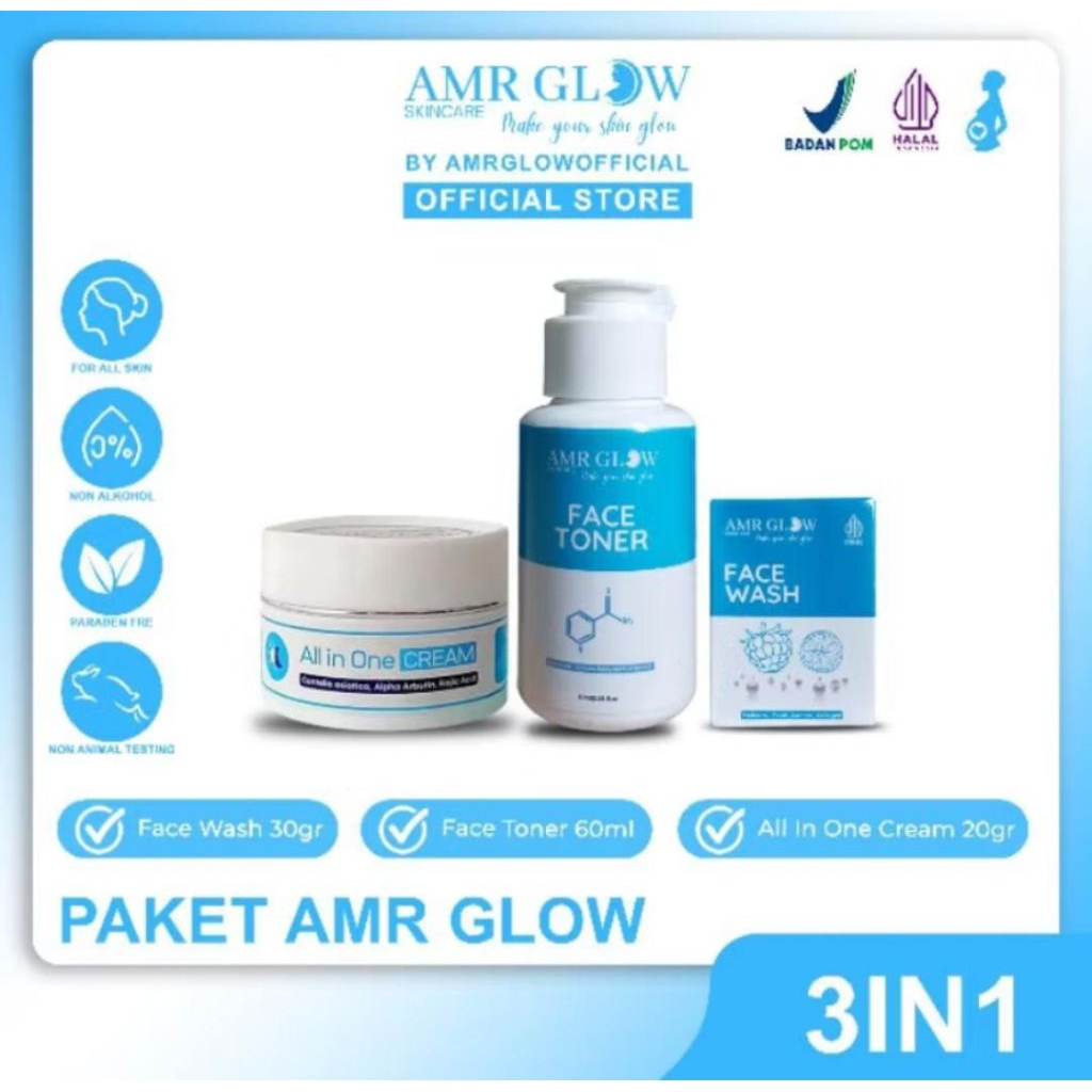 Amr glow skincare original amr glow plus serum