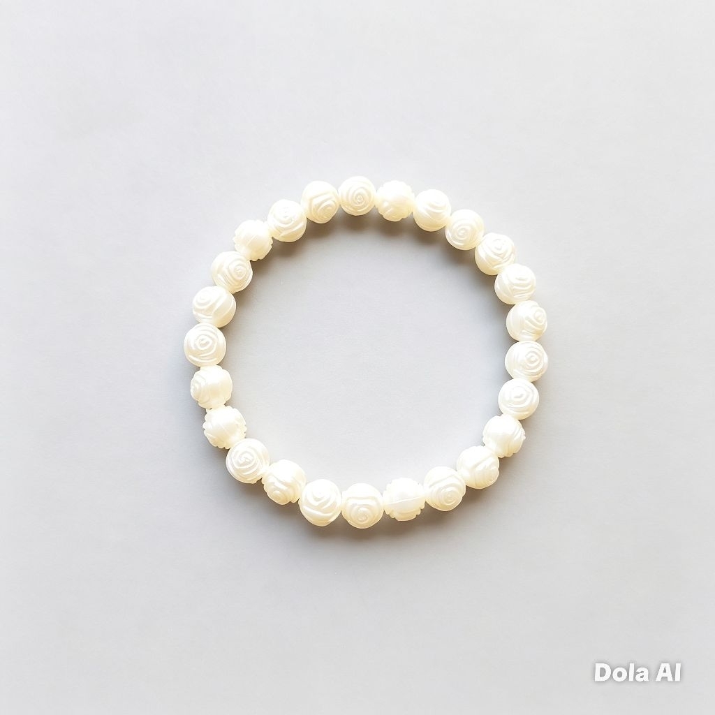 G1360 GELANG MUTIARA 8MM UNTUK DEWASA DAN ANAK ANAK