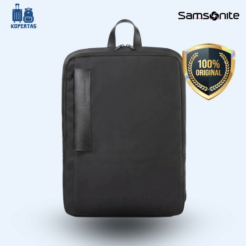 Samsonite Charde Tas Ransel Hitam - Pria Wanita