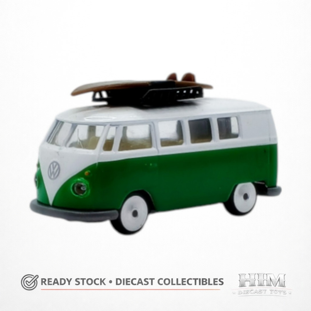 LOOSE Majorette VW T1 With Roof