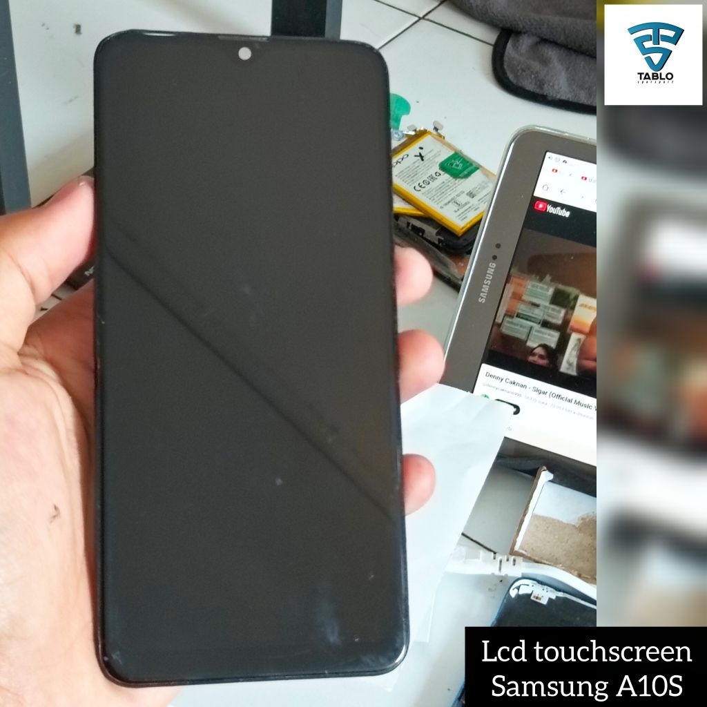 Lcd Touchscreen Samsung A10S original copotan hp