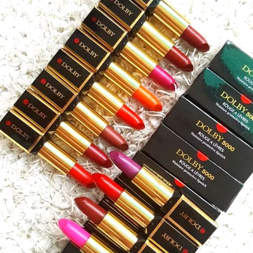 (12PC)Lipstik Dolby 5000 Mix Warna