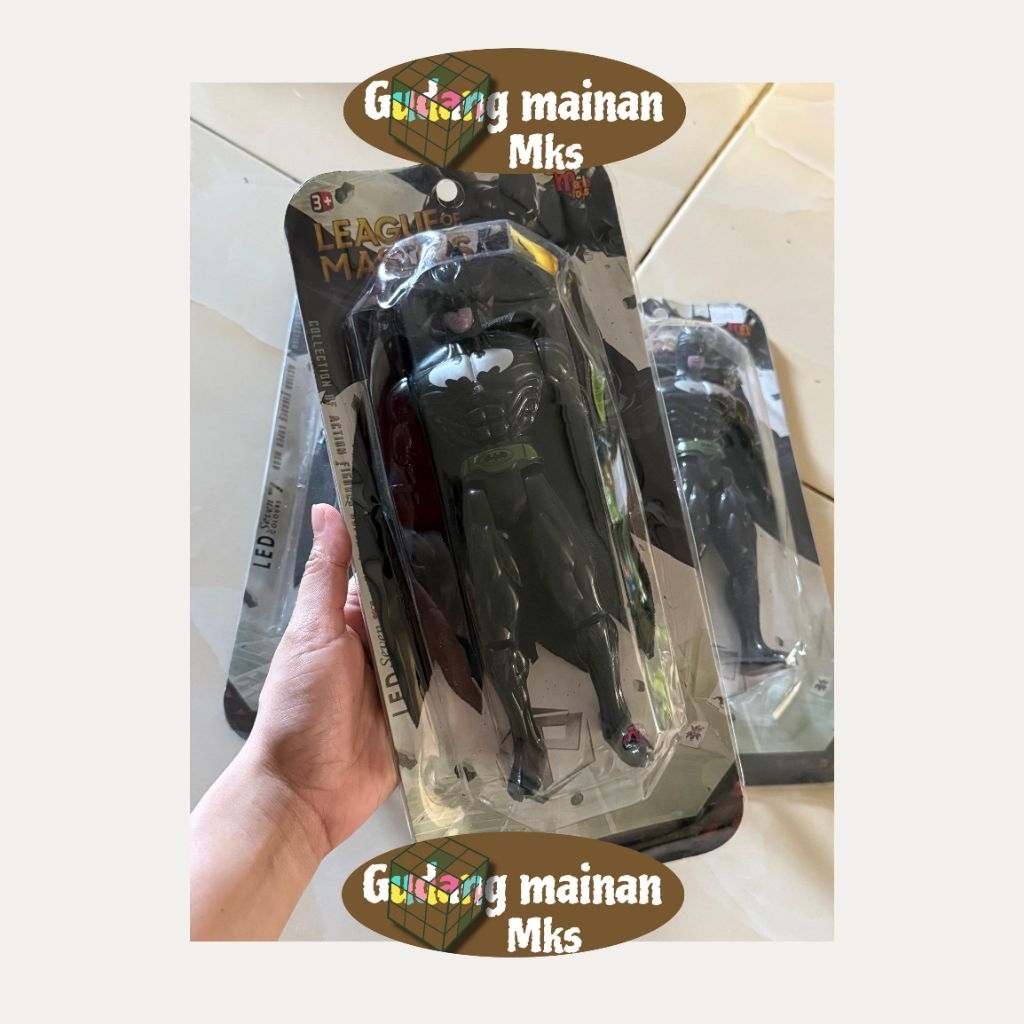Mainan Batman Mainan Anak Batman lampu kedap kedip