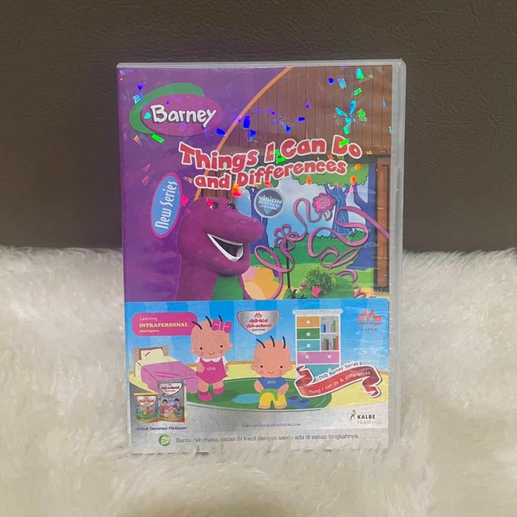 [Preloved] DVD Original Barney & Friends - Things I Can Do and Differences
