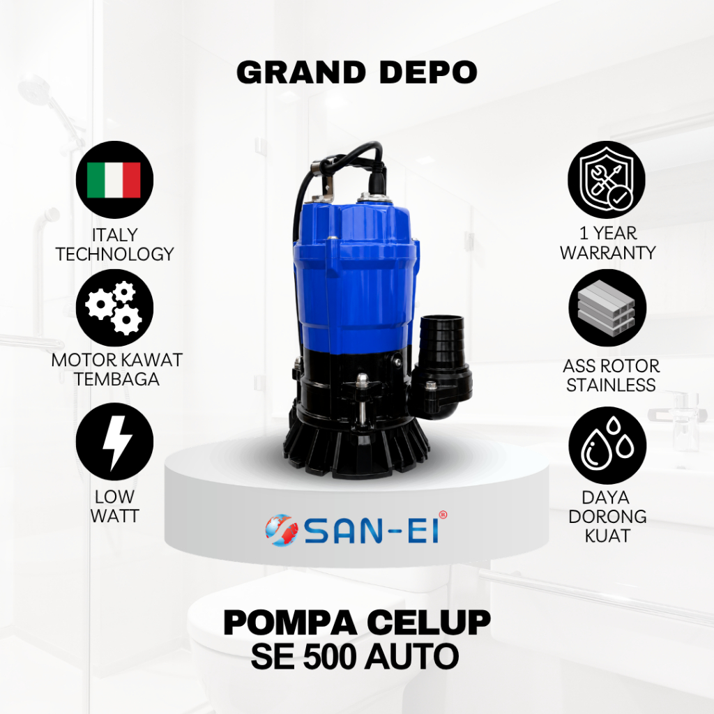 San Ei Pompa Air Celup SE 500 Auto / Pompa Celup San Ei
