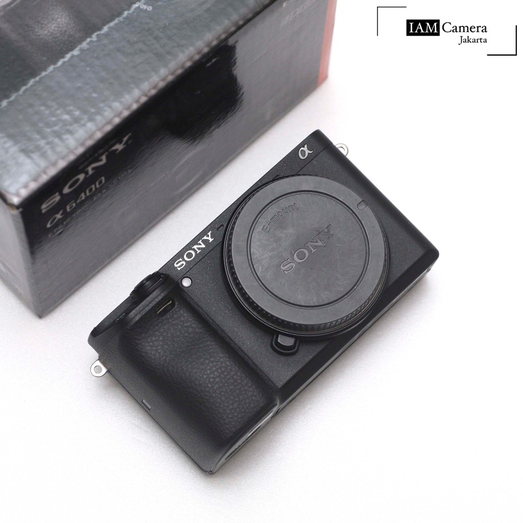 Sony A6400 / Sony A 6400 / Kamera Mirrorless Sony A6400 Fullset Box Mulus