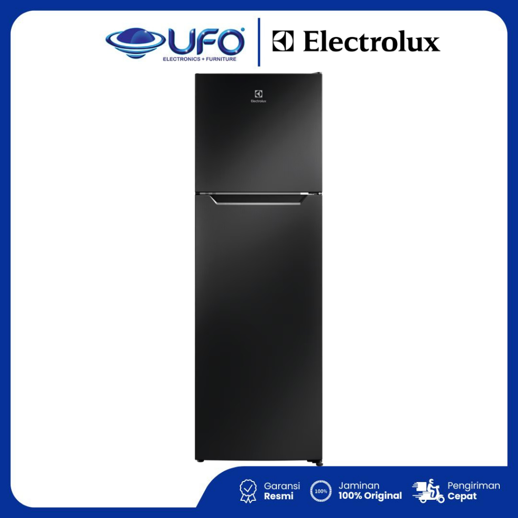 ELECTROLUX ETM2500A-B - Kulkas 2 Pintu Electrolux Black Elegant