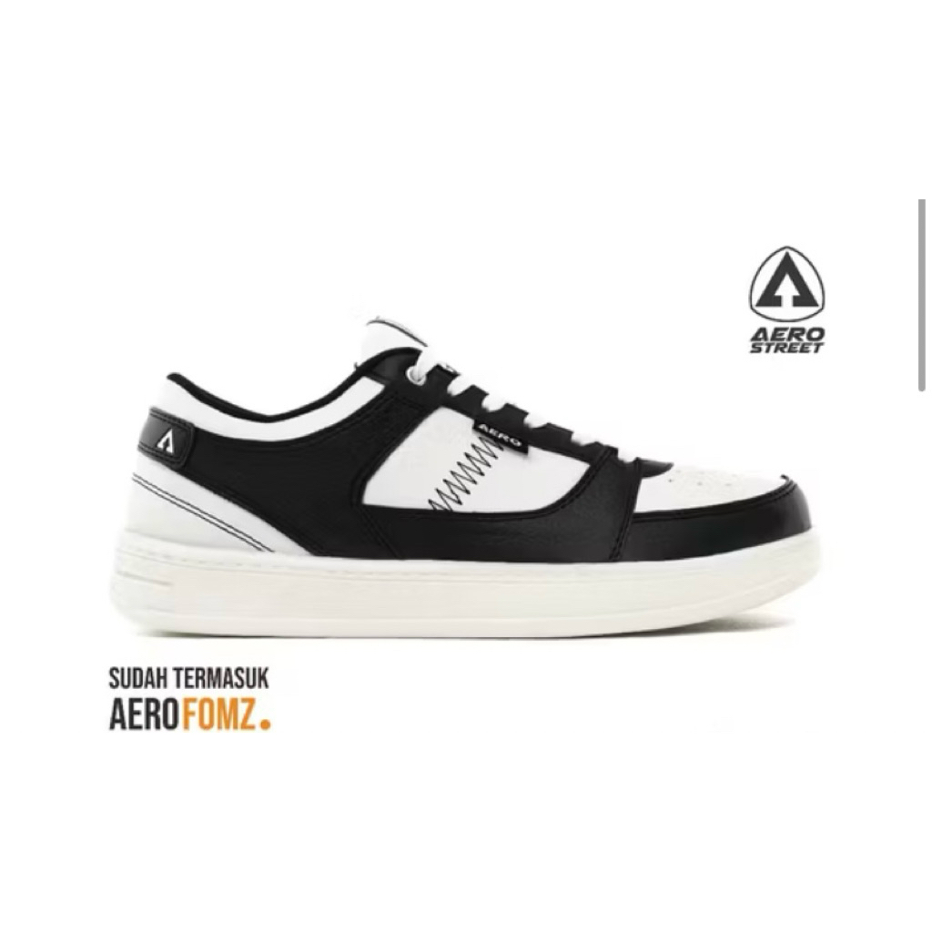 Aerostreet Hoops Hitam putih
