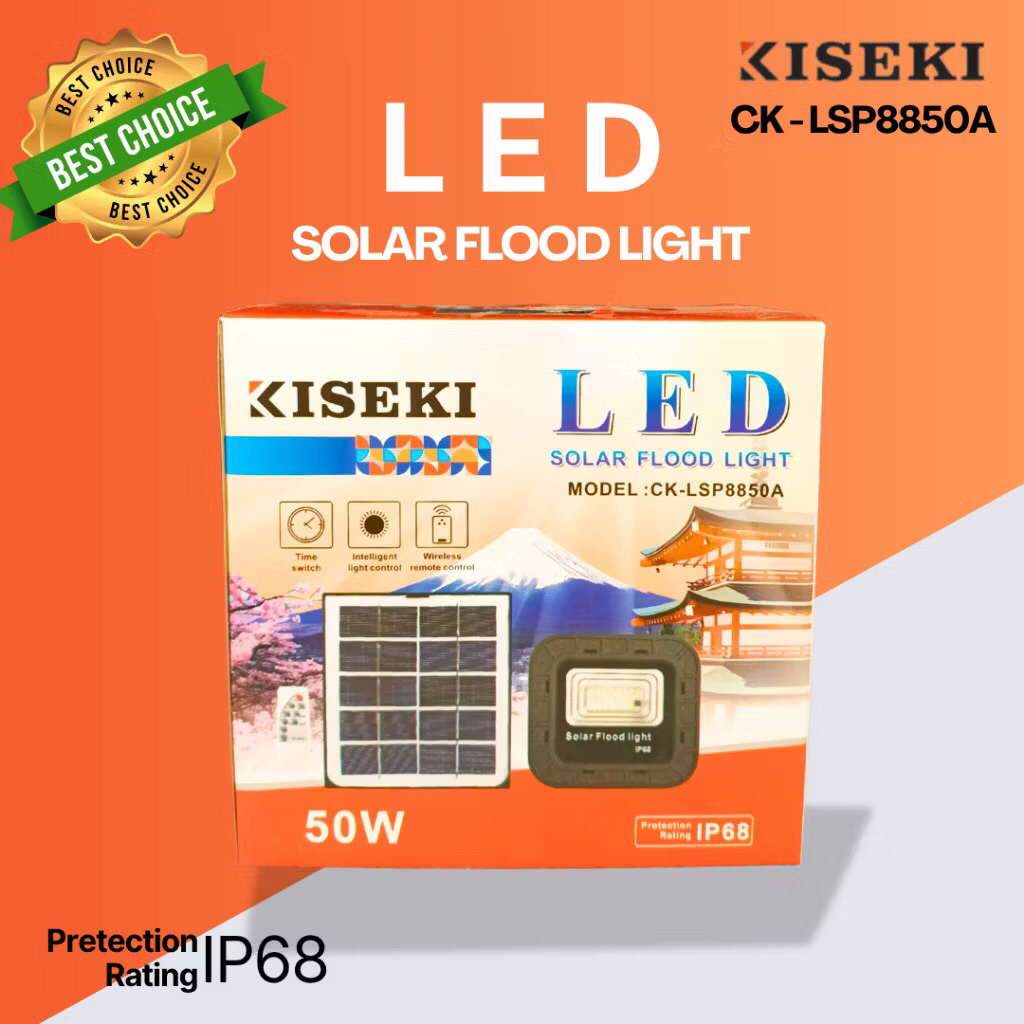 Lampu Sorot Solar Panel Tenaga Surya 50Watt, 100Watt, 200Watt, 300Watt