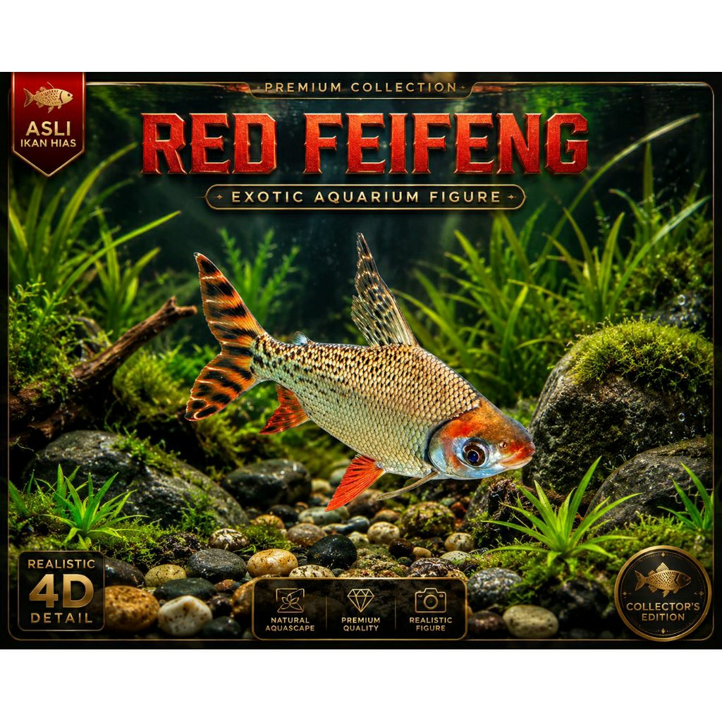 Red Fei Feng / Hiasan Pembersih Lumut
