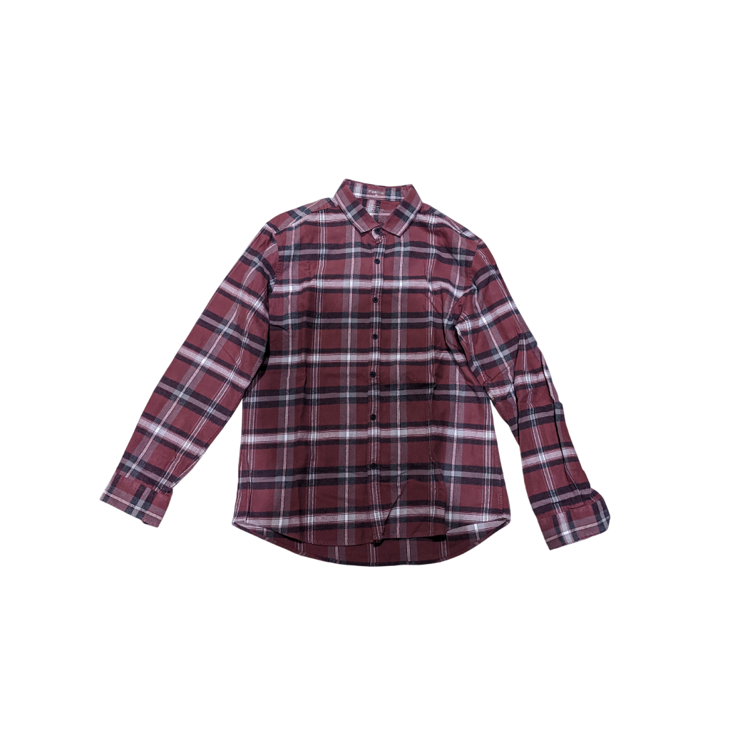 228 Preloved Pierrox Kemeja Flannel