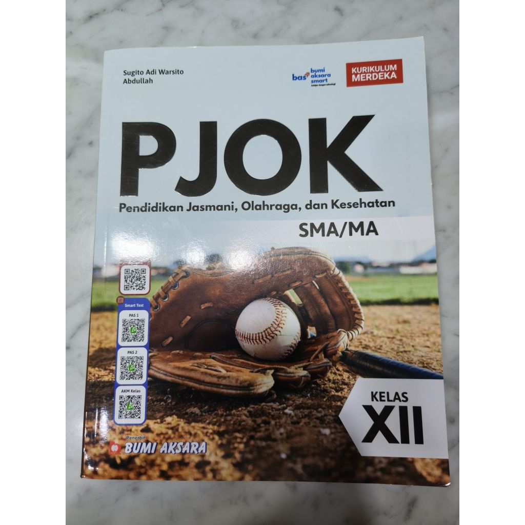 Buku PJOK kelas 12 Kurikulum merdeka