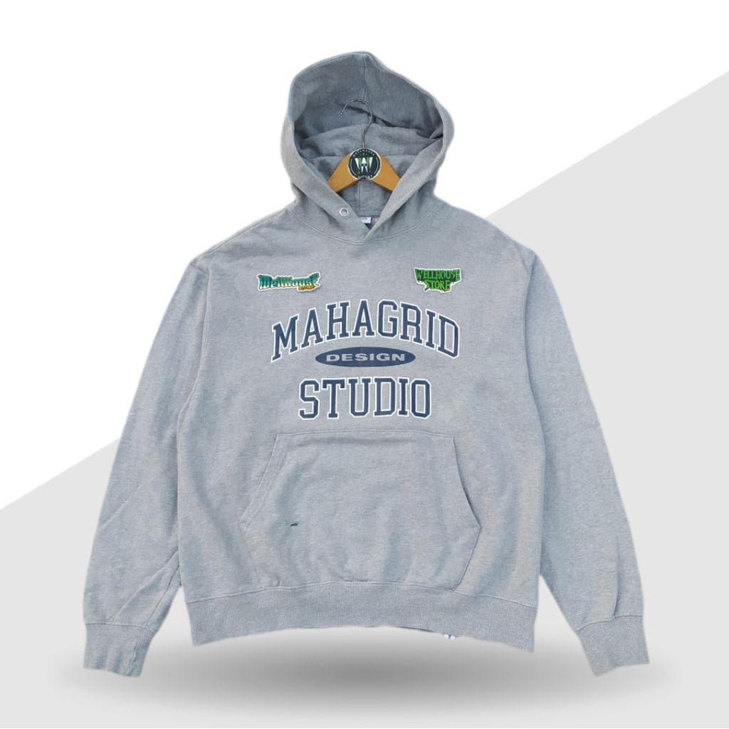 HOODIE MAHAGRID GREY // HD MAHAGRID ABU