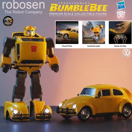Robot Auto Transform Voice Commands Transs fomers G1 Bumblebee Flagship Version