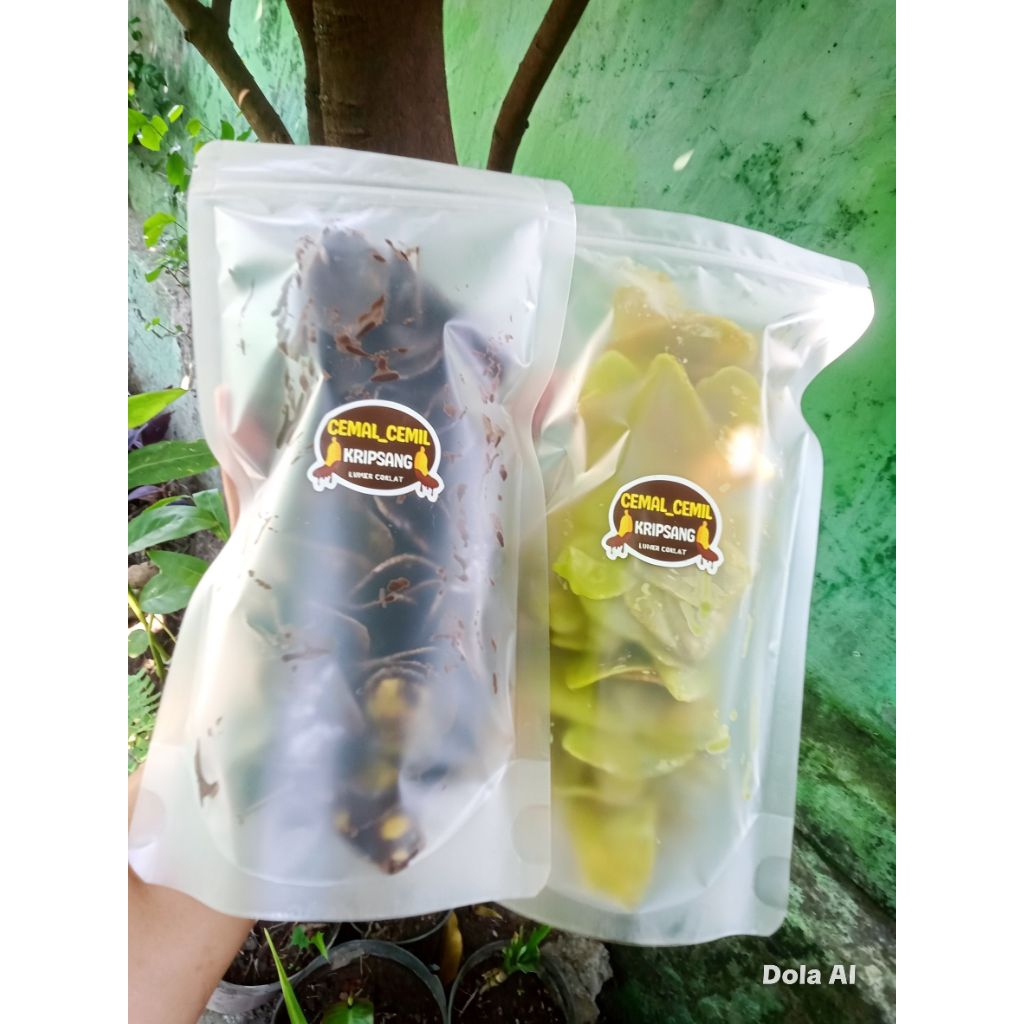 Keripik Pisang Coklat Lumer| Jajanan Viral Populer Enak Manis
