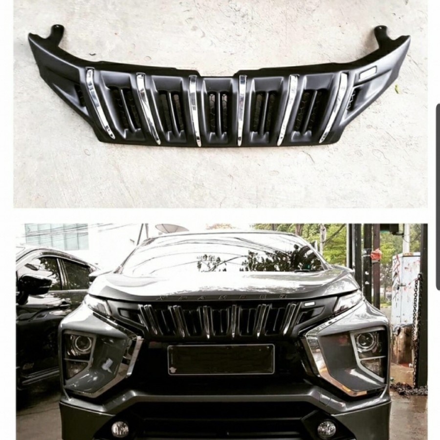 Grill / Apollo / Prado / Xpander Cross / Black Chrome / Hight Quality ABS 100% Sevencode