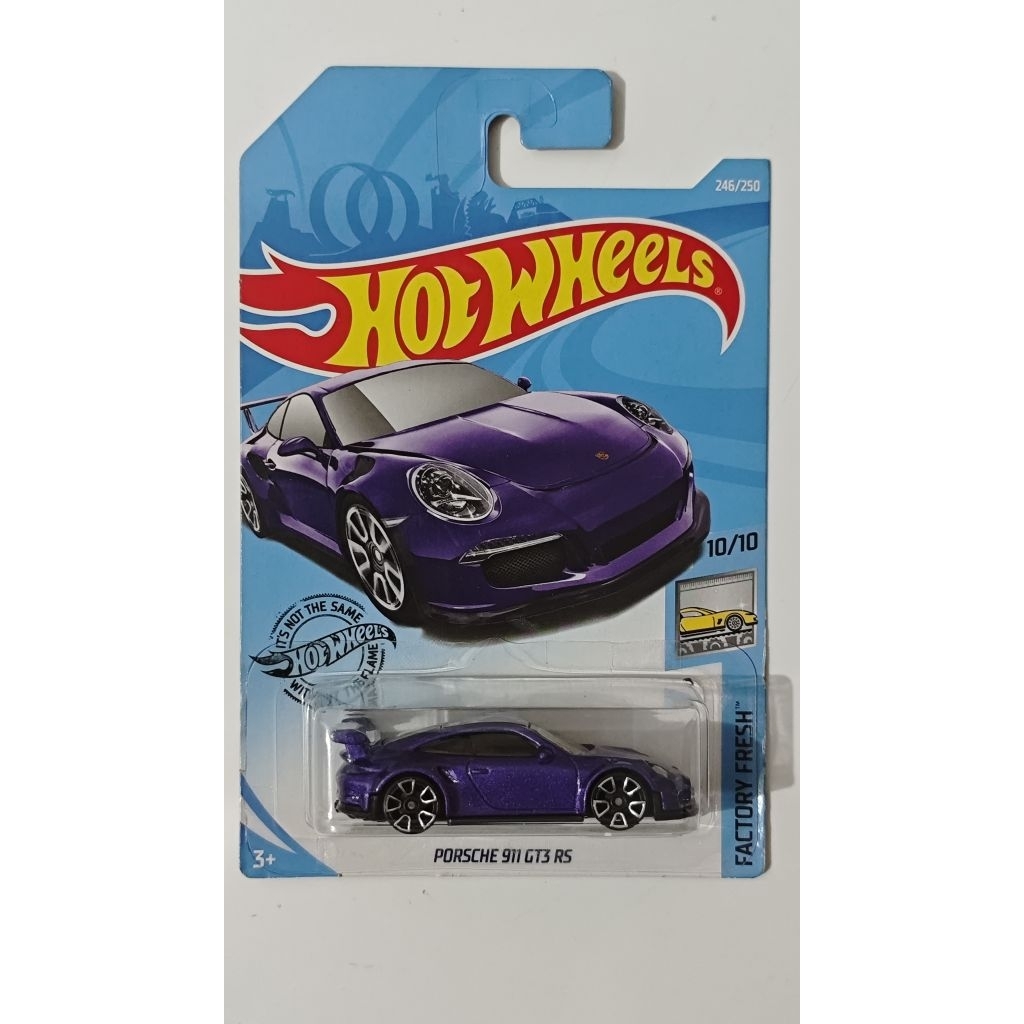 Hot Wheels Factory Fresh™ Porsche 911 GT3 RS purple. Rare