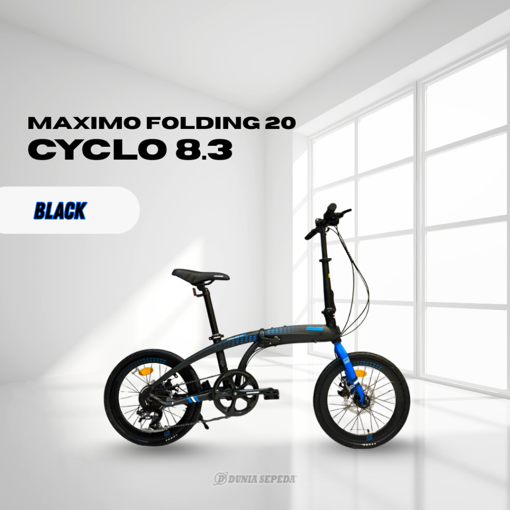 Sepeda Lipat  Maximo Cyclo 20 Inch BX 8.3 Alloy