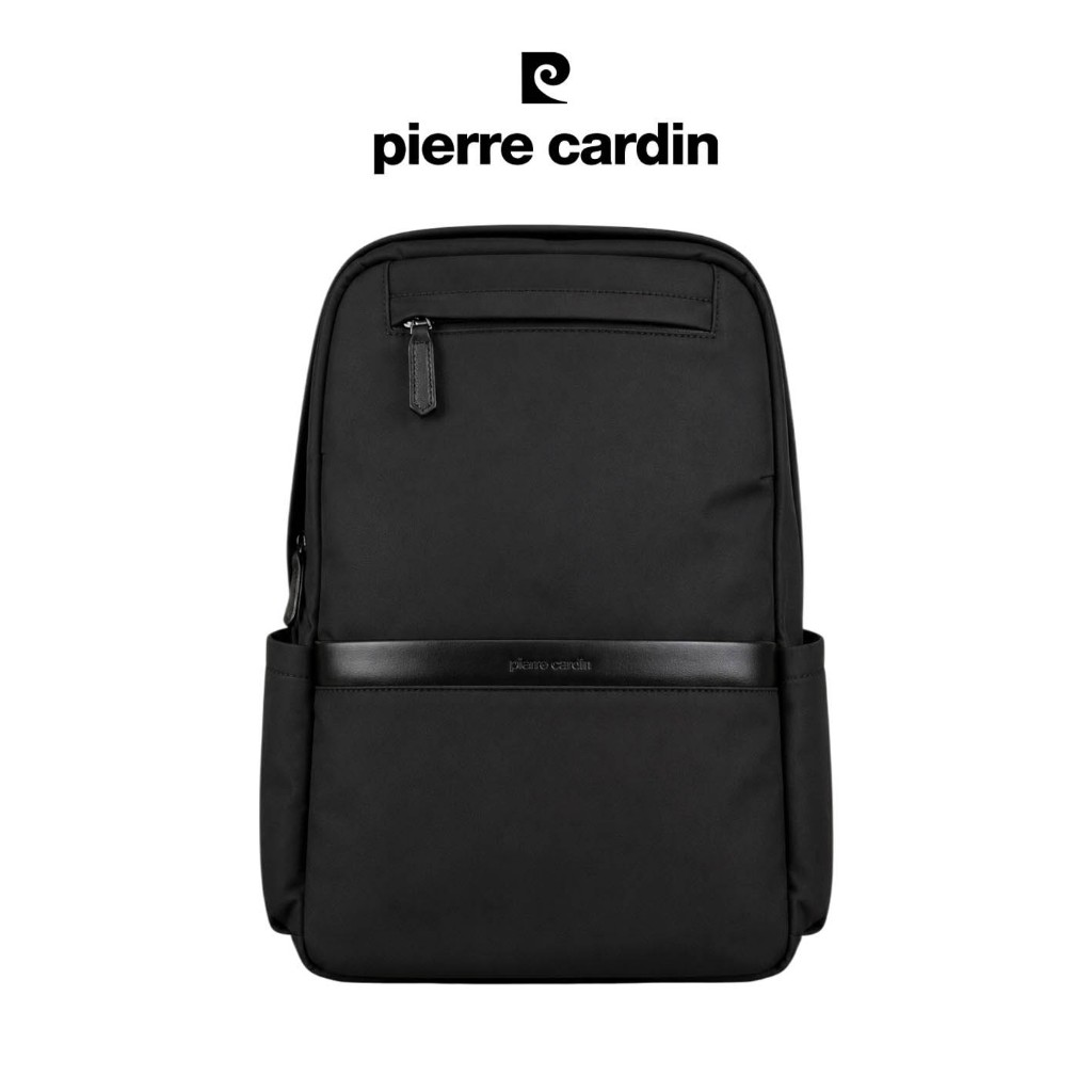 Pierre Cardin Backpack Tas Ransel Tas Punggung Body Bag Hitam 9112833501BLA