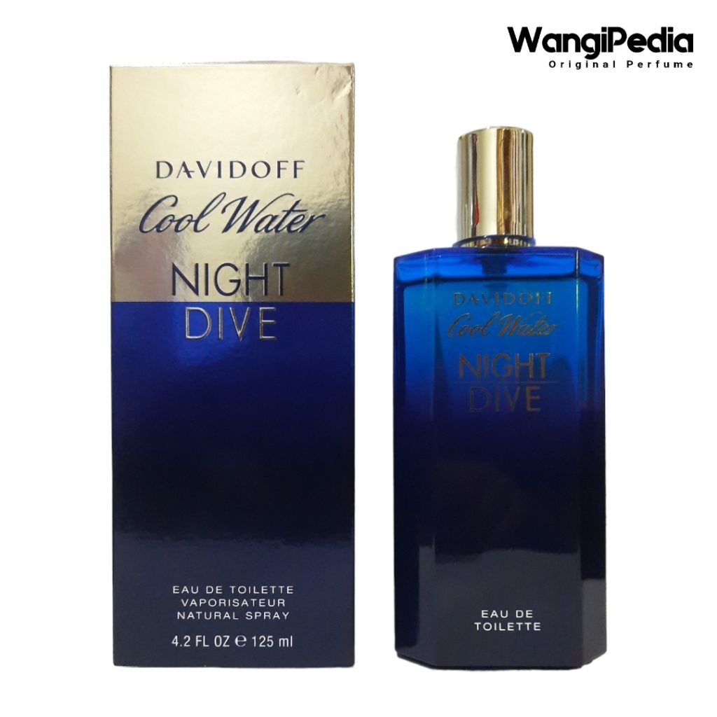 Parfum Original Pria Davidoff Cool Water Night Dive EDT