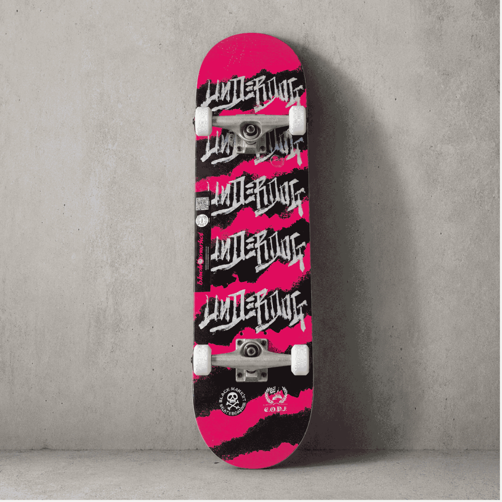 Skateboard fullset BM komplit 100% pro grade canadian original Maple wood