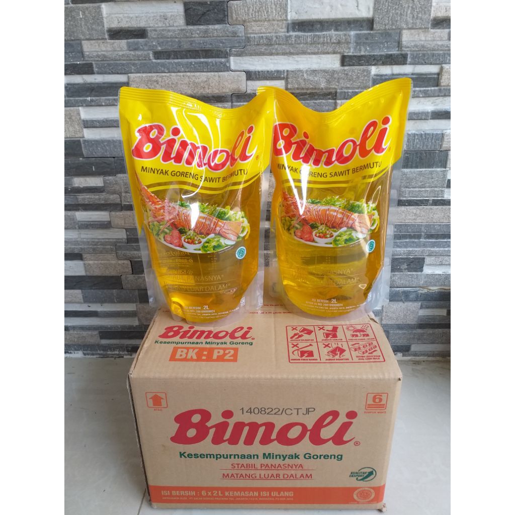 Minyak Goreng Bimoli 1 Liter 1 Dus
