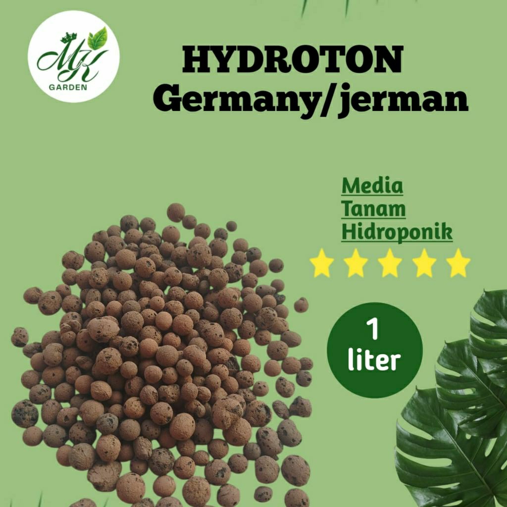 HYDROTON GERMANY (1 liter),hidroton hidroponik,hidroton jerman