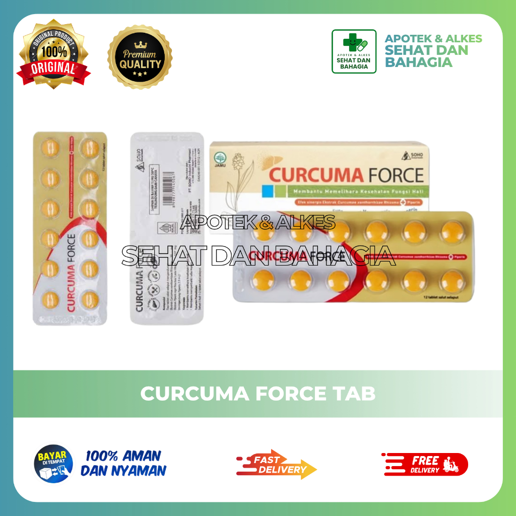 Curcuma Force Tab (Box)